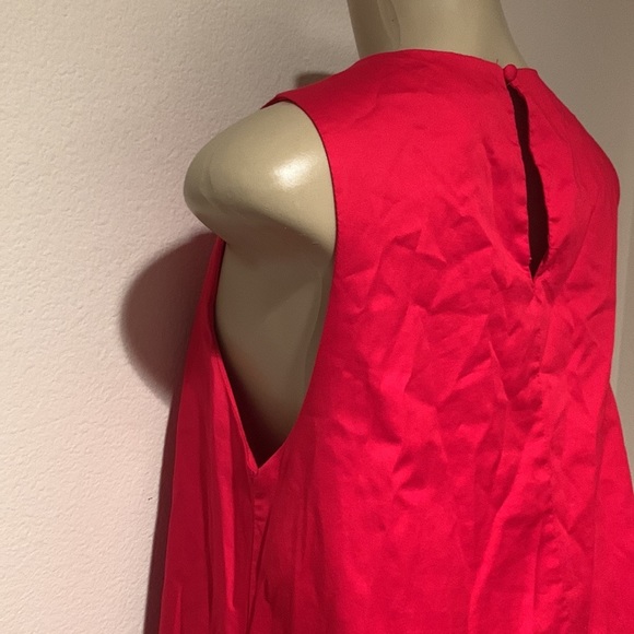 Red ruffle mini dress - Picture 8 of 14